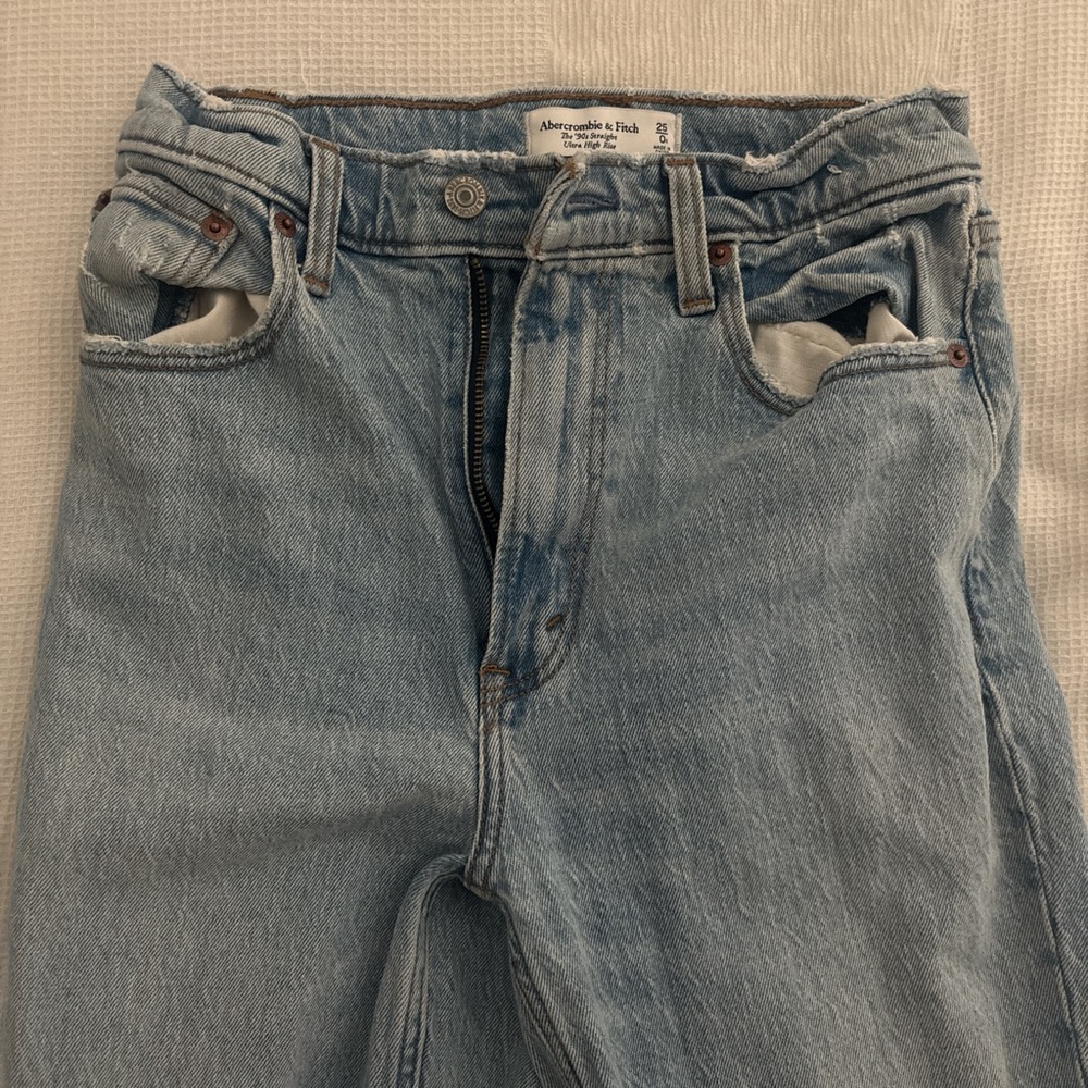 Abercrombie & Fitch Light Blue Jeans